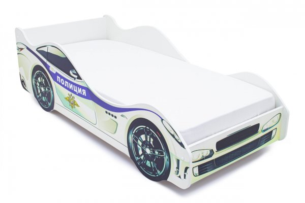 Детская кровать-машина Полиция (Бельмарко)